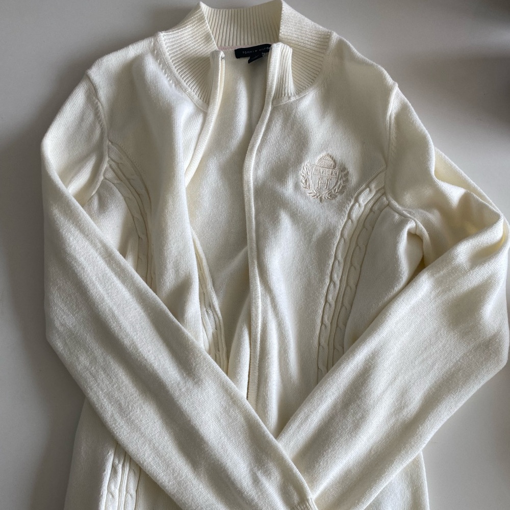 Vintage Tommy Zip up cardigan